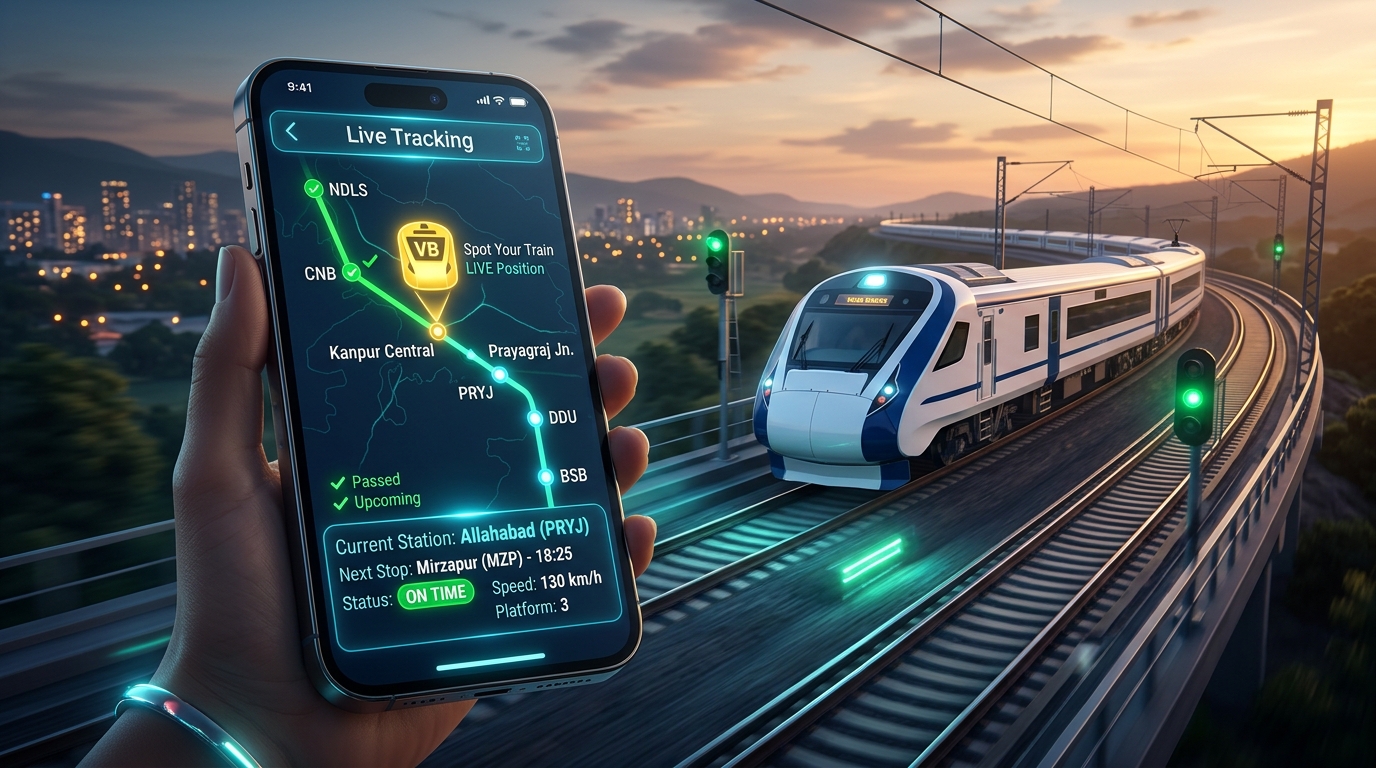 Live Train Status – Check Train Running Status Online